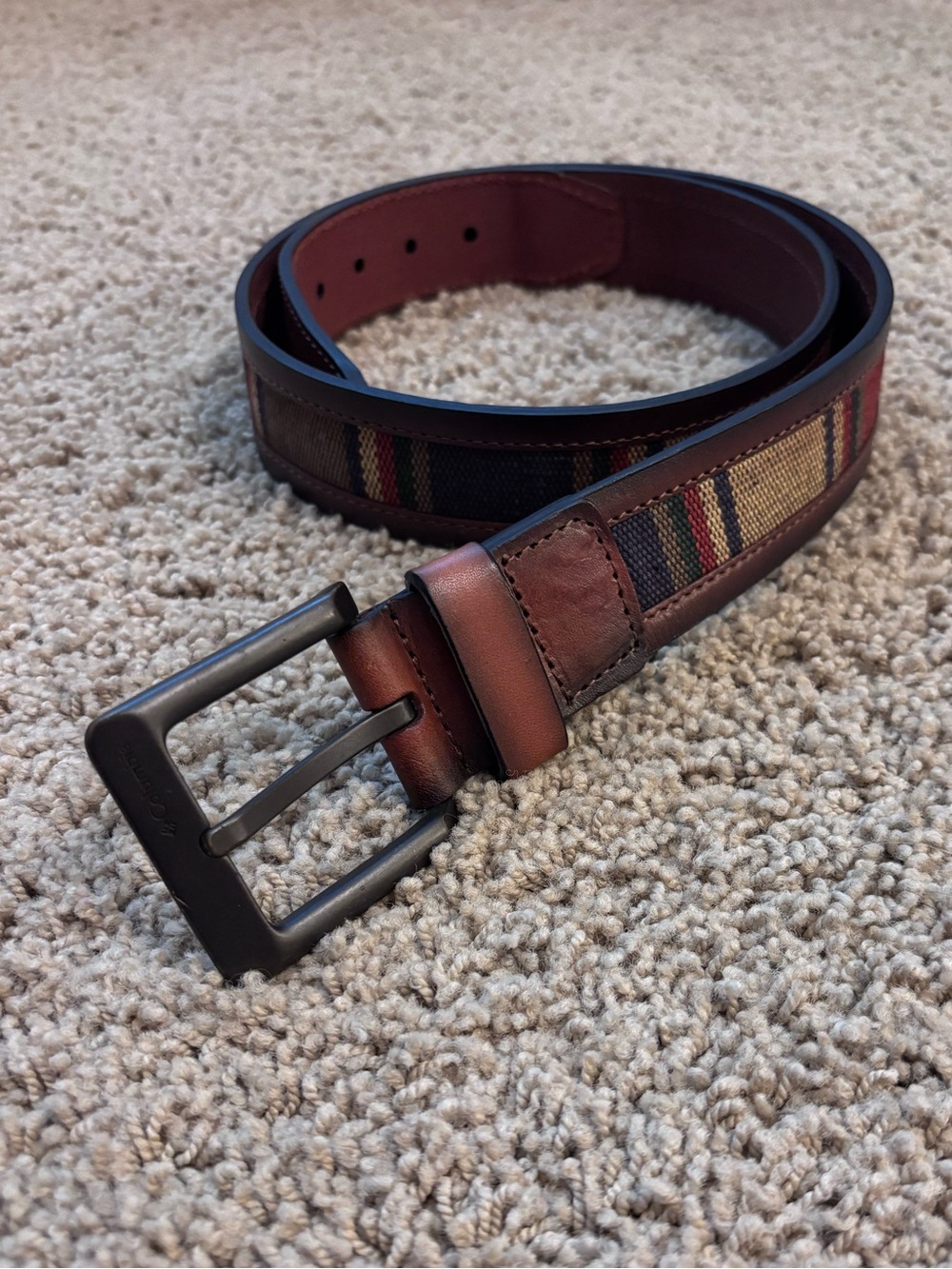 Vintage Men’s Southwestern Style Columbia Belt | 36x90